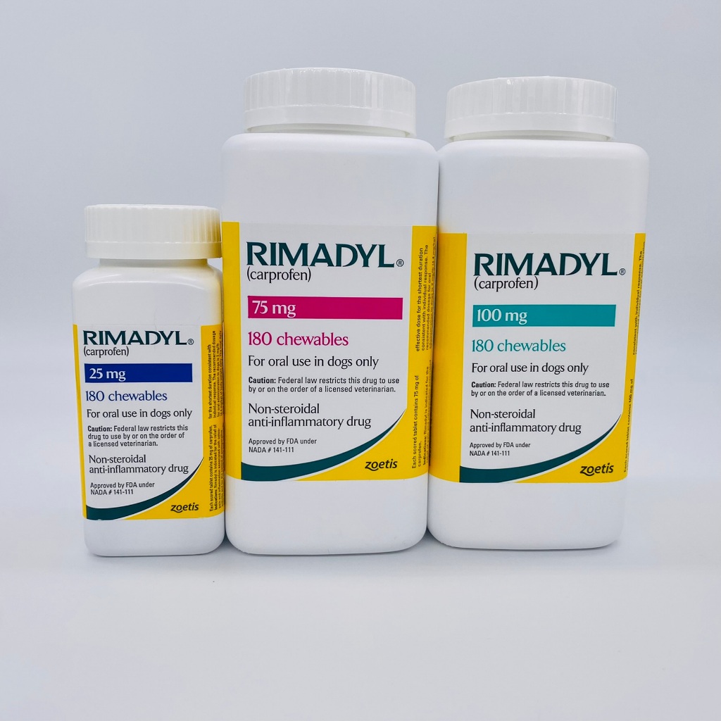 Rimadyl 25mg,75mg & 100mg 60 tablets each For Dogs | Shopee Singapore