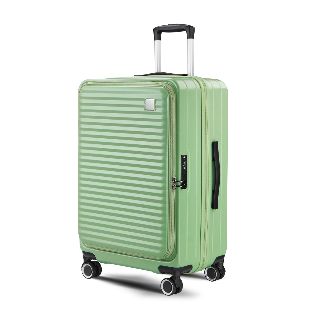 Next Day Delivery 20 24 28 inch Expandable Front Open Luggage With TSA Lock Lightweight Shopee Singapore