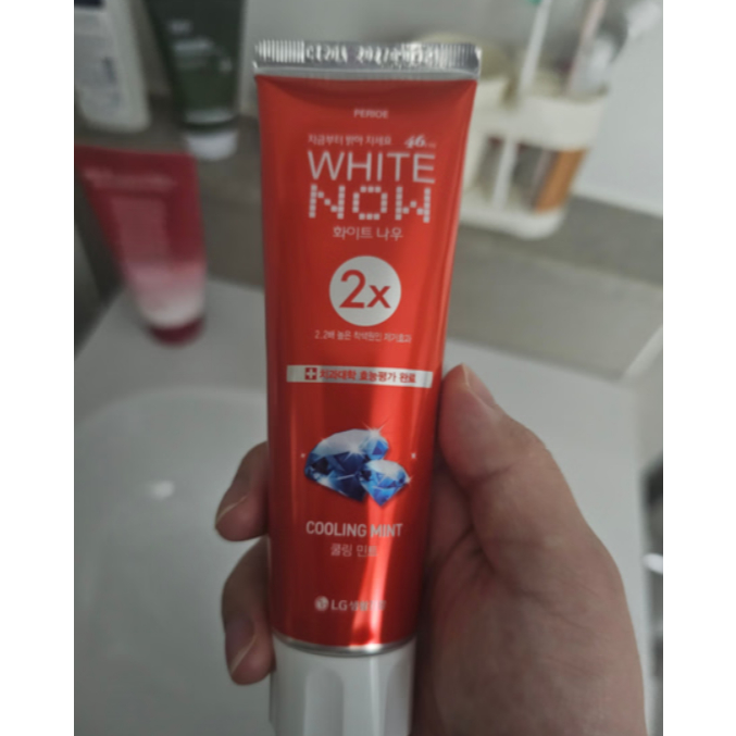 [Perioe] White Now Toothpaste 120g / Korean Toothpaste / Whitening ...