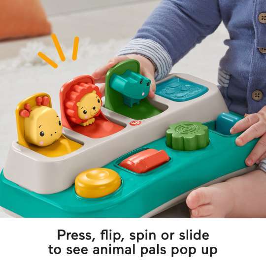 Fisher price pop up toy on sale