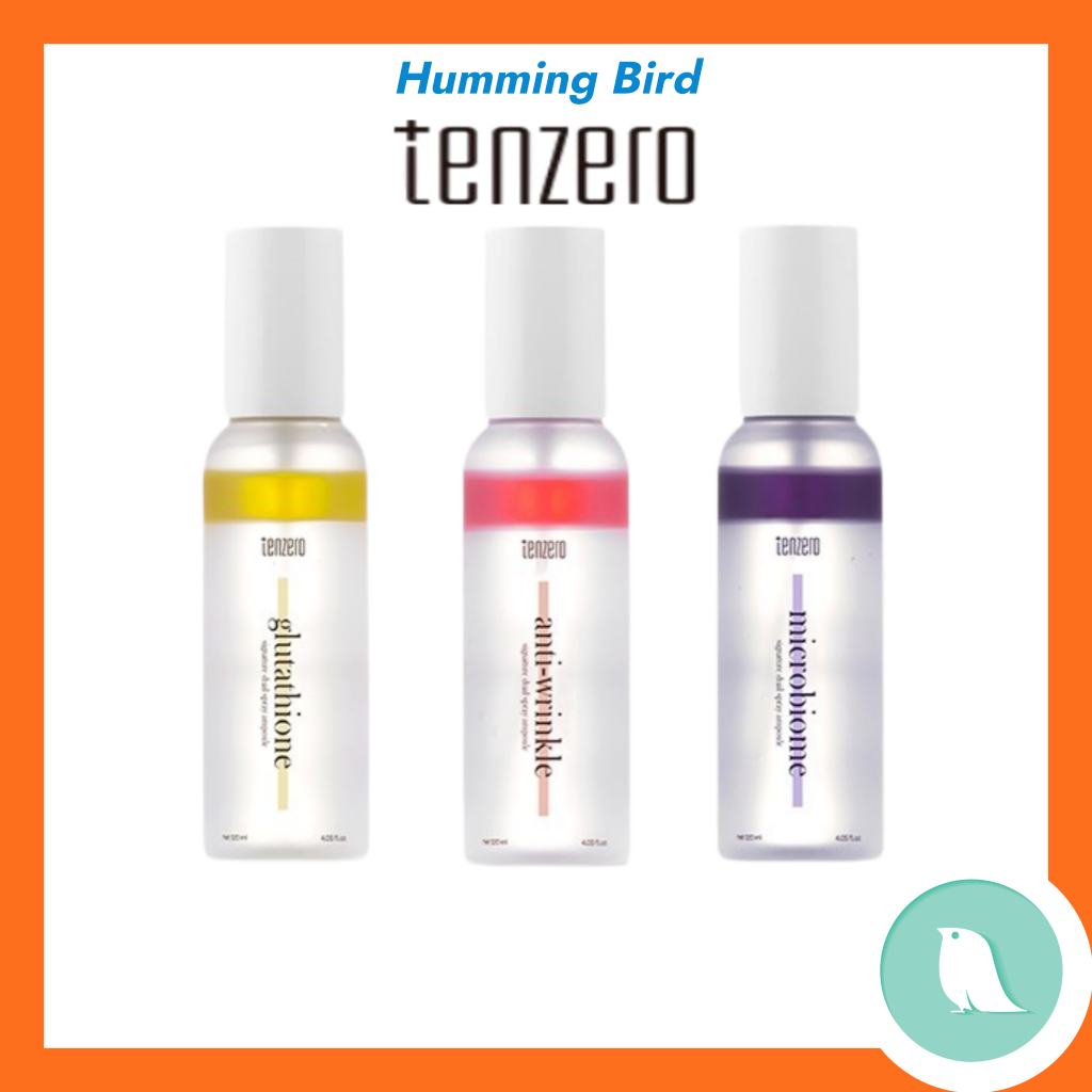 tenzero glutathione TENZERO] Signature Dual Spray Ampoule 120ml 3types/Glutathione/Microbiome/Anti-wrinkle