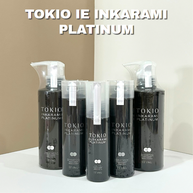 Japan Tokio IE Inkarami Platinum Shampoo 200ml/400ml/700ml