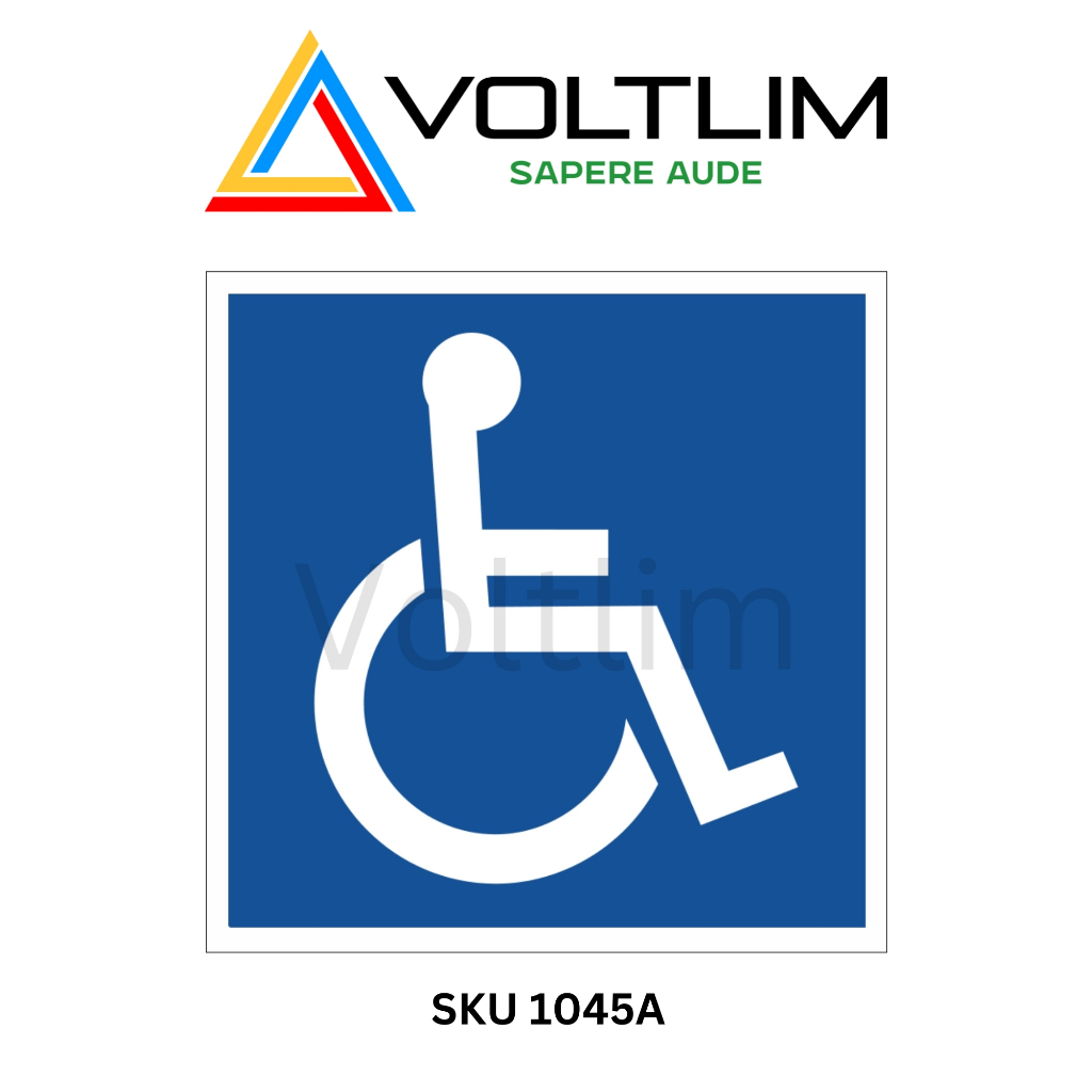 Symbol of Access for Person With Disabilities (PWD) Label Sticker ...