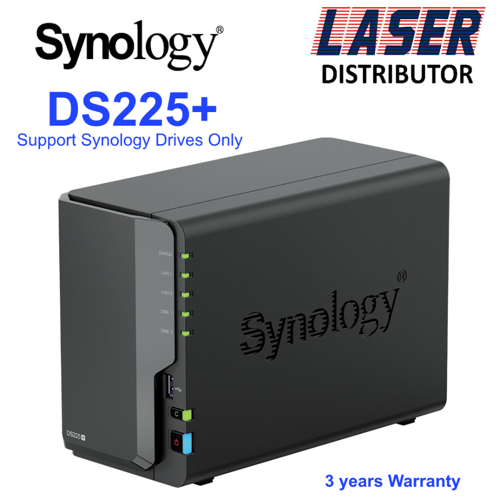 Synology DiskStation DS225+ | 2 Bay Storage Network Attached Storage ...