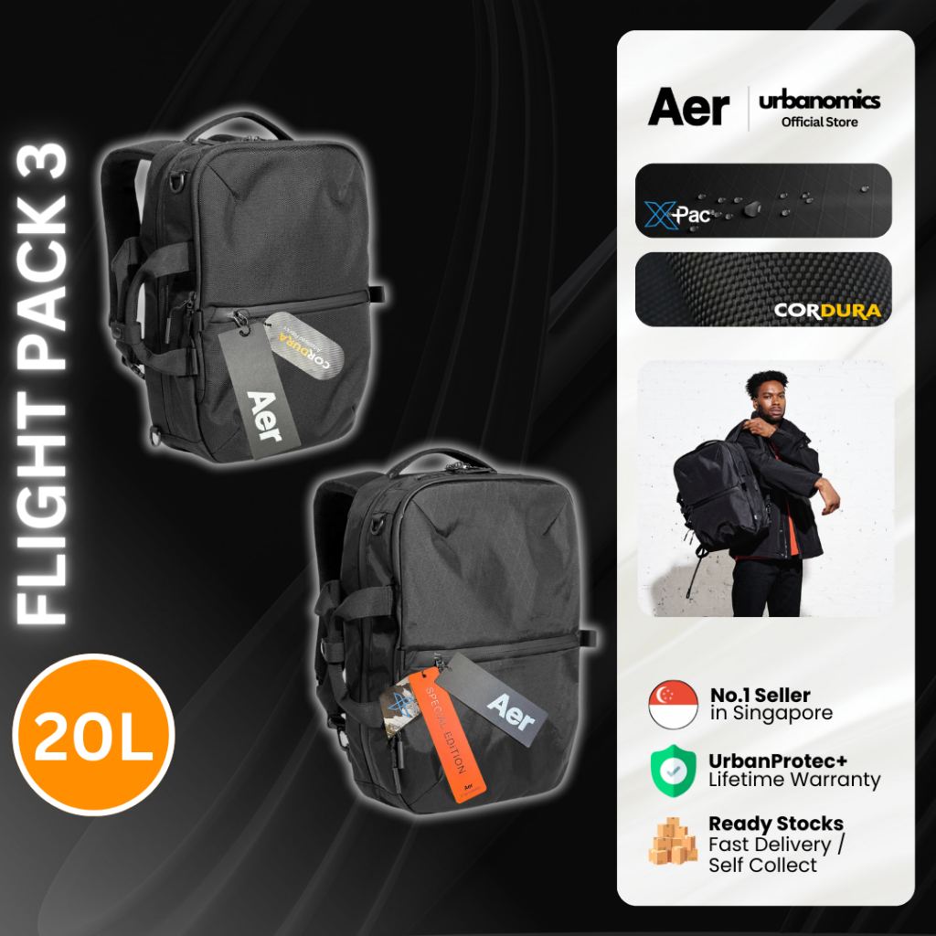 🇸🇬INSTOCK!🇸🇬 Authentic AER Flight Pack 3 (20L) Cordura / X-Pac (Limited ...