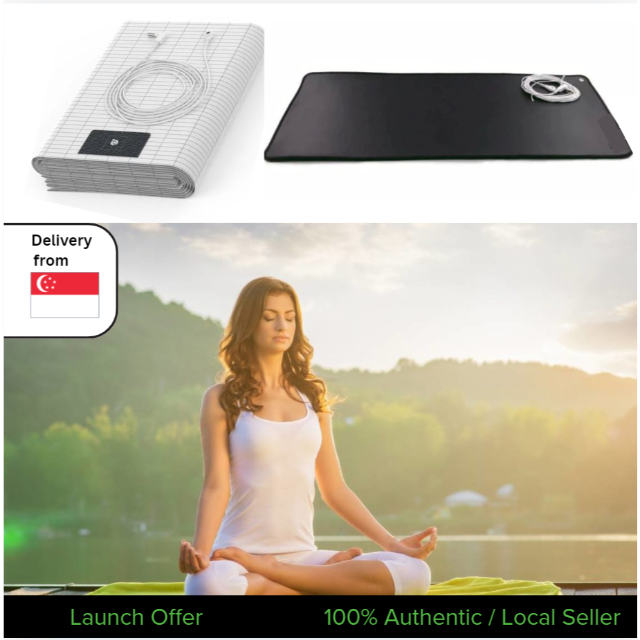 ^Local Warranty^ Grounding Mat Bed Sheet for Anxiety Relief, Improved ...