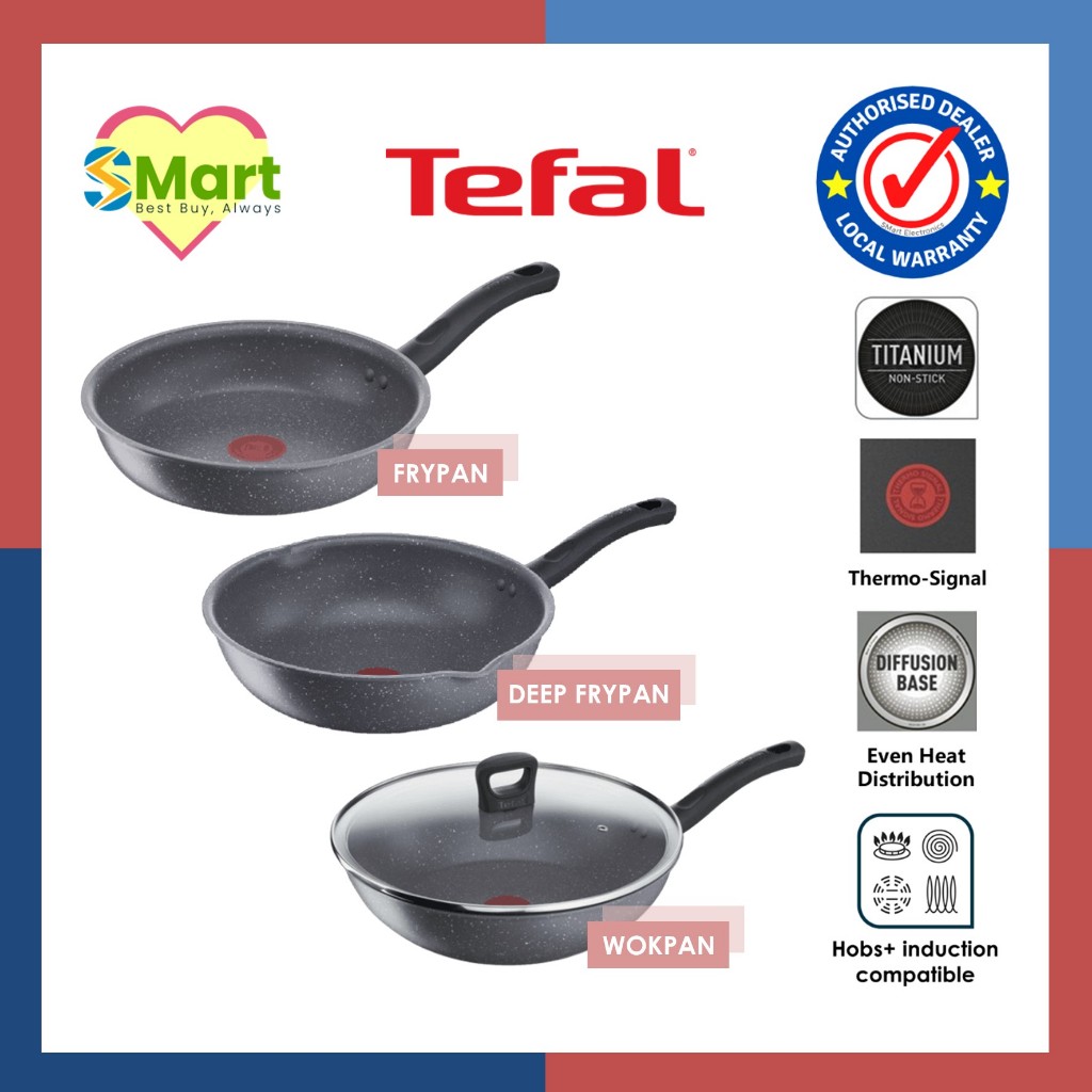 Tefal Cook Healthy Induction Series -Deep Frypan(G13484, G13485, G13486 ...
