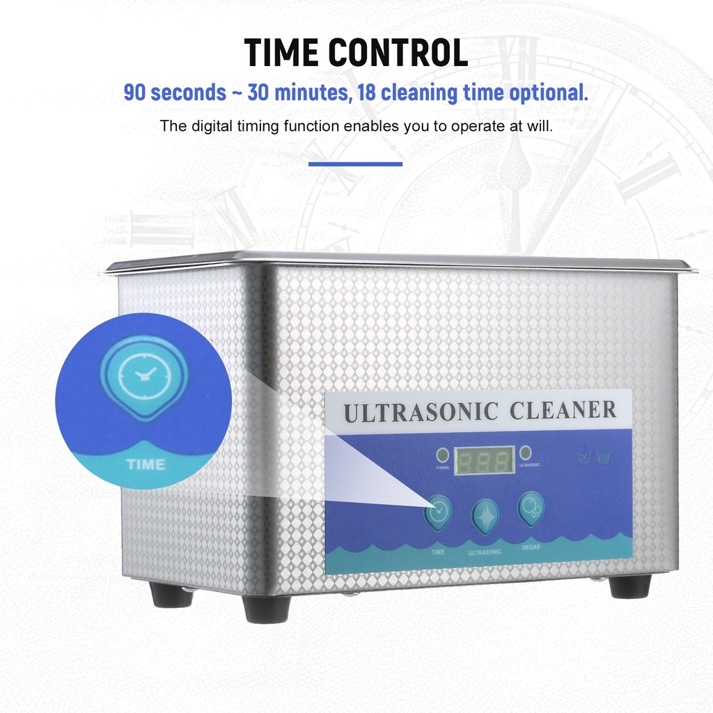 1000ml Ultrasonic Jewelry Spectacle Cleaner Machine Digital Glasses ...