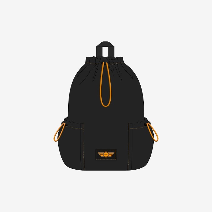 NMIXX ポップアップ DRAWSTRING BACKPACK