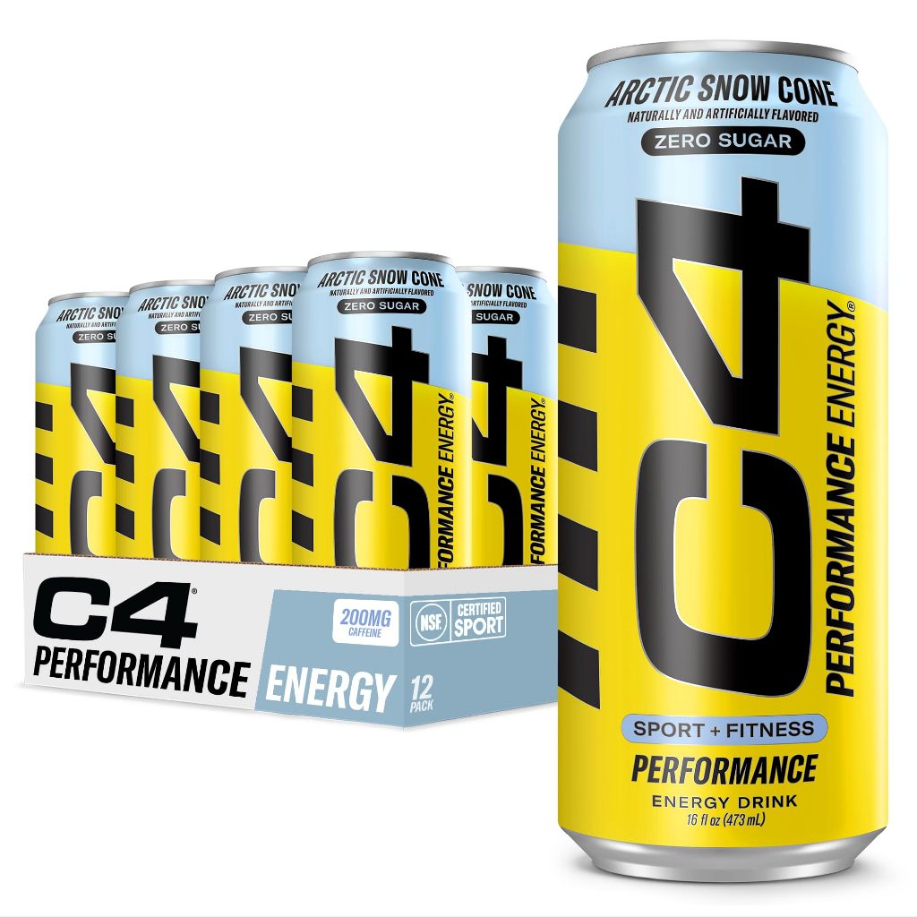 Cellucor C4 Energy RTD Performance Energy Drink Zero Sugar (473ml