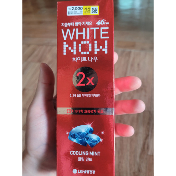 [Perioe] White Now Toothpaste 120g / Korean Toothpaste / Whitening ...