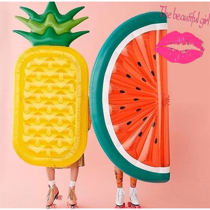 Pineapple/Watermelon Inflatable Giant Float Semi - Circular Inflatable ...