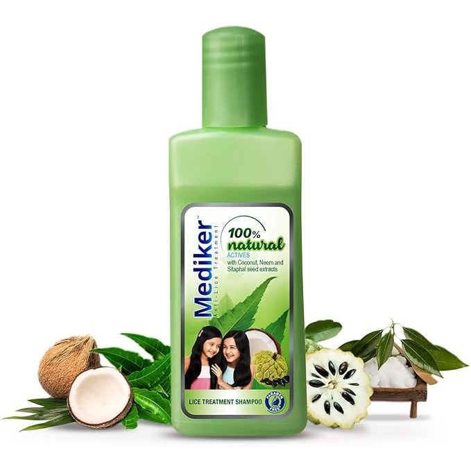 Mediker Natural Anti-Lice Treatment Shampoo, 50ml | Shopee Singapore