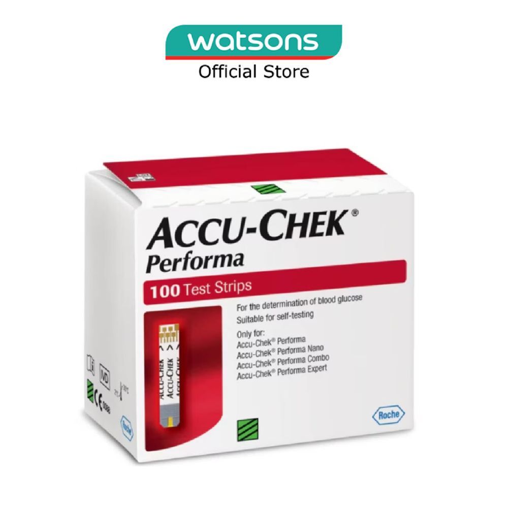 ACCU CHEK Performa Test Strip 100s (Expiry: Aug`2026) | Shopee Singapore
