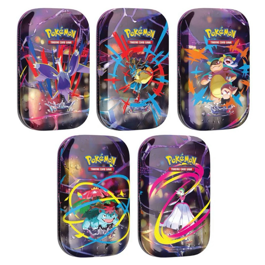 [PRE ORDER] Pokemon TCG - Mega Evolution Heroes Mini Tins (Assorted ...