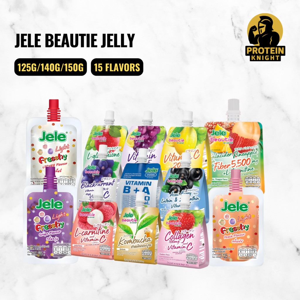 Jele Beautie Jelly 125g/140g/150g – Low Calorie Beauty Drink with ...