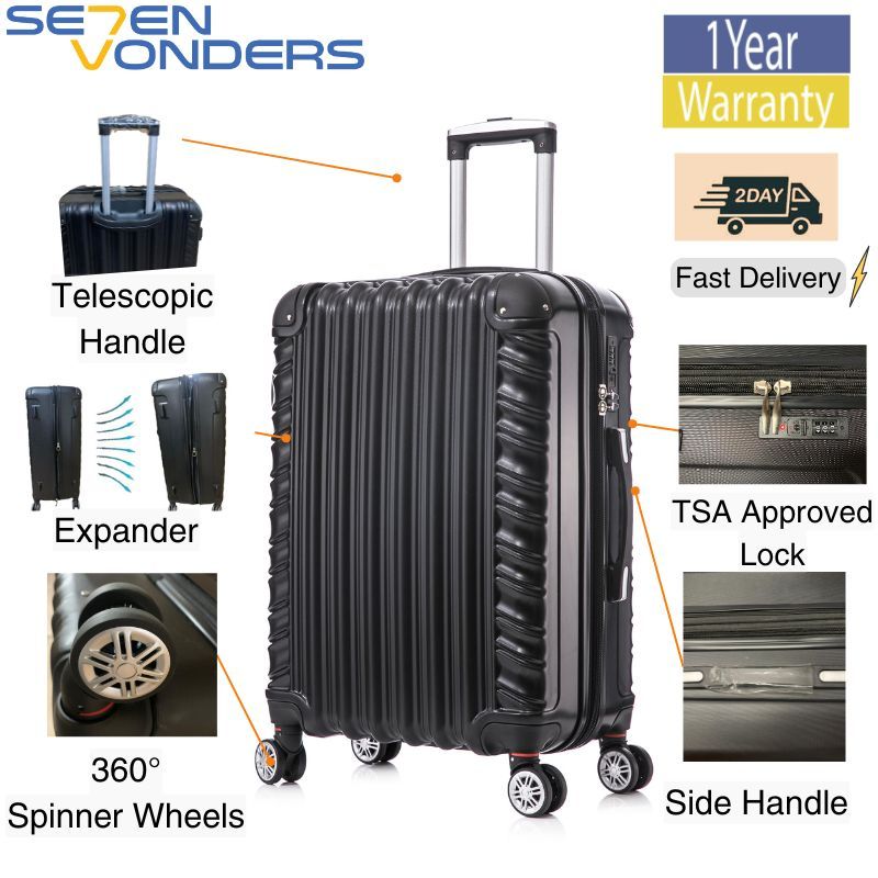sss Sumuzu] Polypropylene Expandable Luggage - SMZ763 | Wintertime