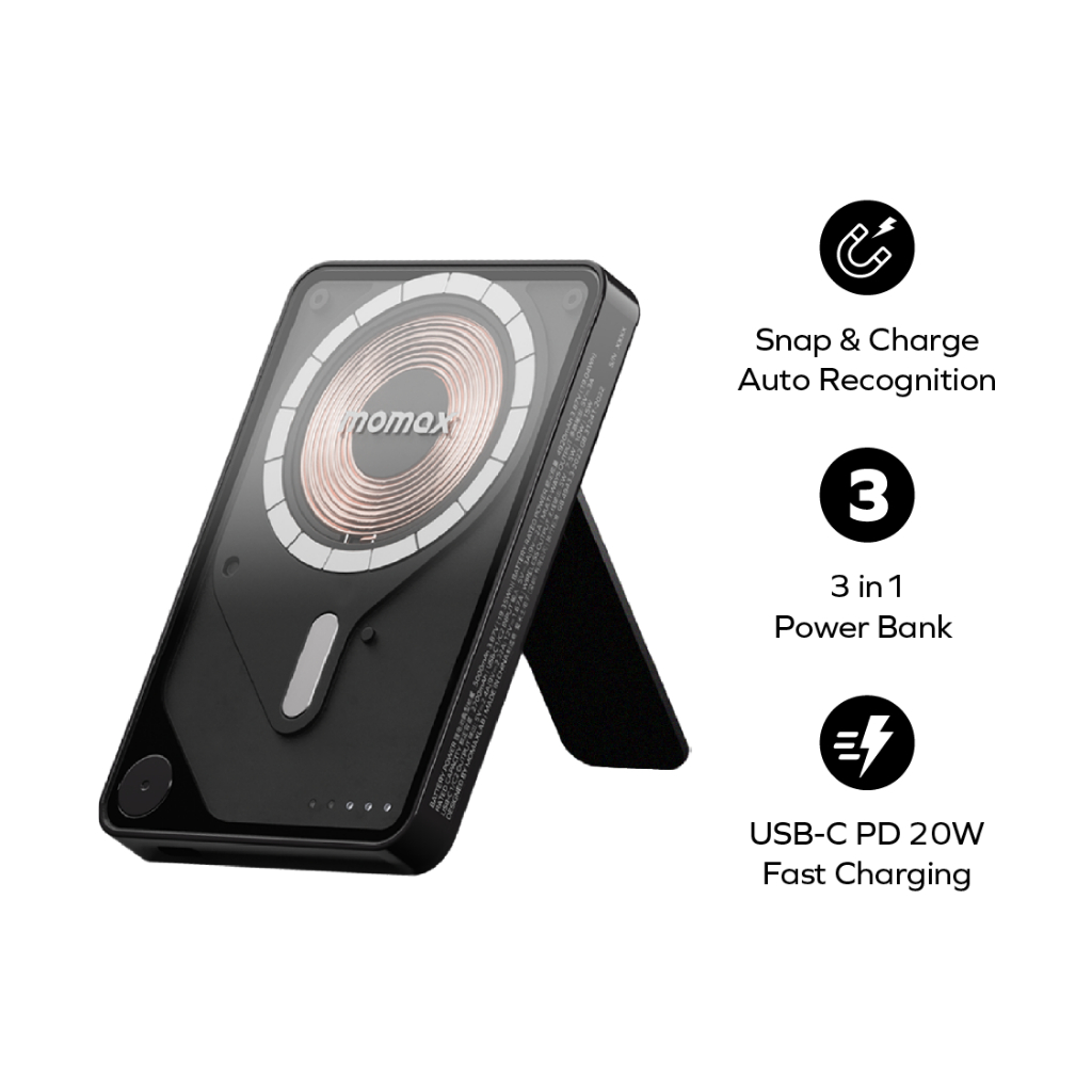 CCC Certified] Momax IP131 1-Power X Pro Magnetic Wireless Power