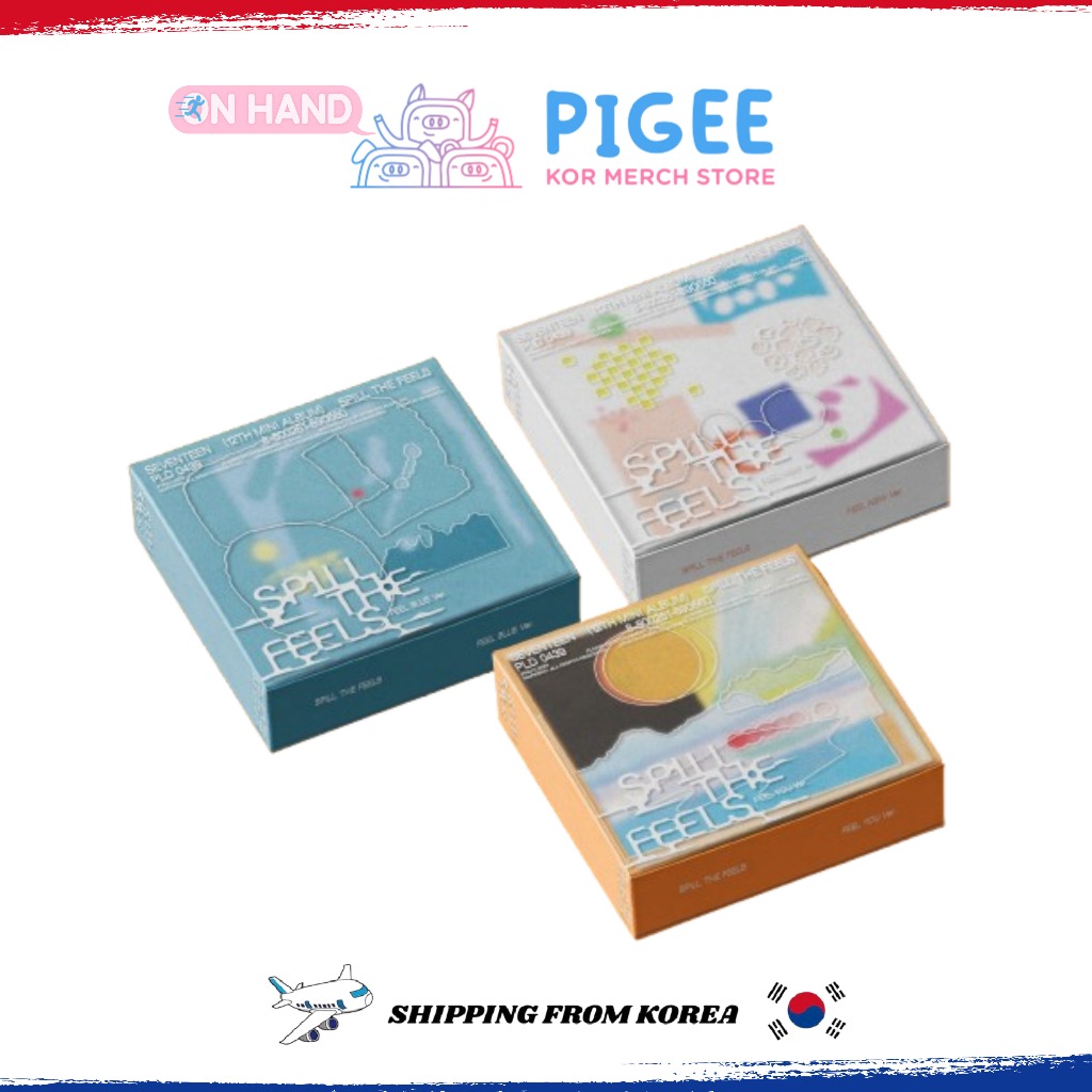 SEVENTEEN - [ SPILL THE FEELS ] 12TH MINI ALBUM | Shopee Singapore