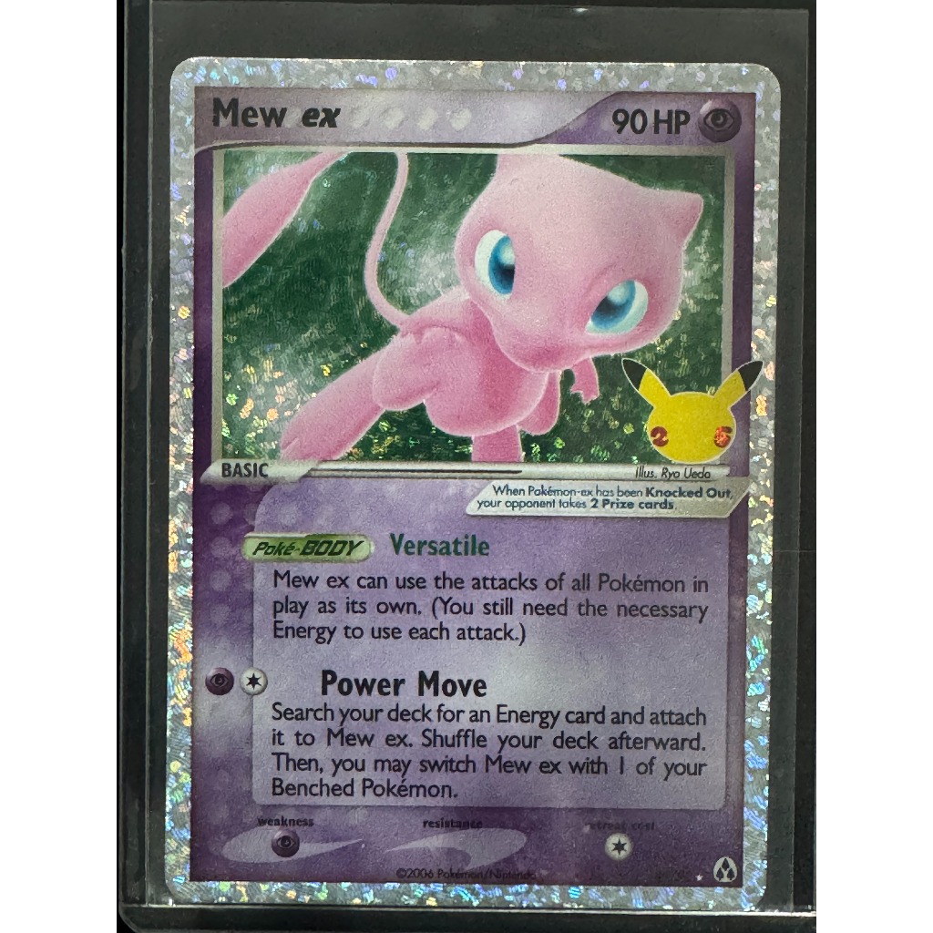 CARTE POKÉMON - Mew Ex 88/92 - Célébrations 25 ans - PSA 10 GEM MINT