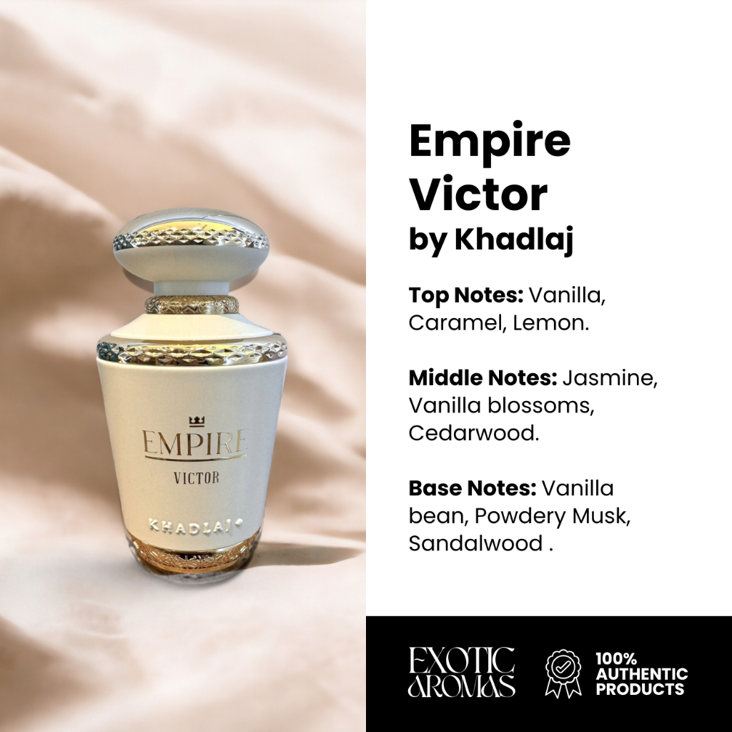 Empire Victor/Crown EDP 100ML by Khadlaj | Shopee Singapore