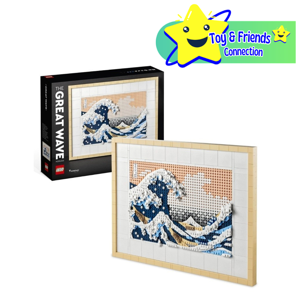 LEGO Art 31208 Hokusai – The Great Wave Building Kit (1,810 Pieces ...