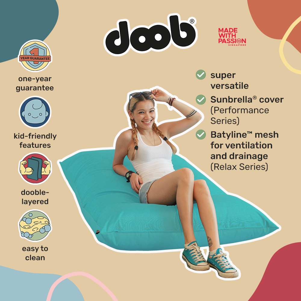doob PLOPSTA’ ALFRESCO - Outdoor Versatile Bean Bag | Shopee Singapore