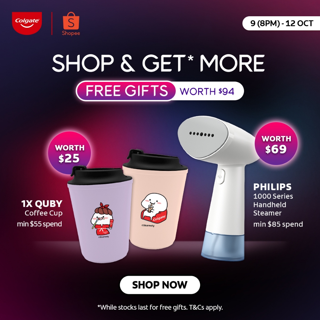 [Free Gift] Spend SGD55 FREE Quby Coffee Cup OR Spend SGD85 FREE