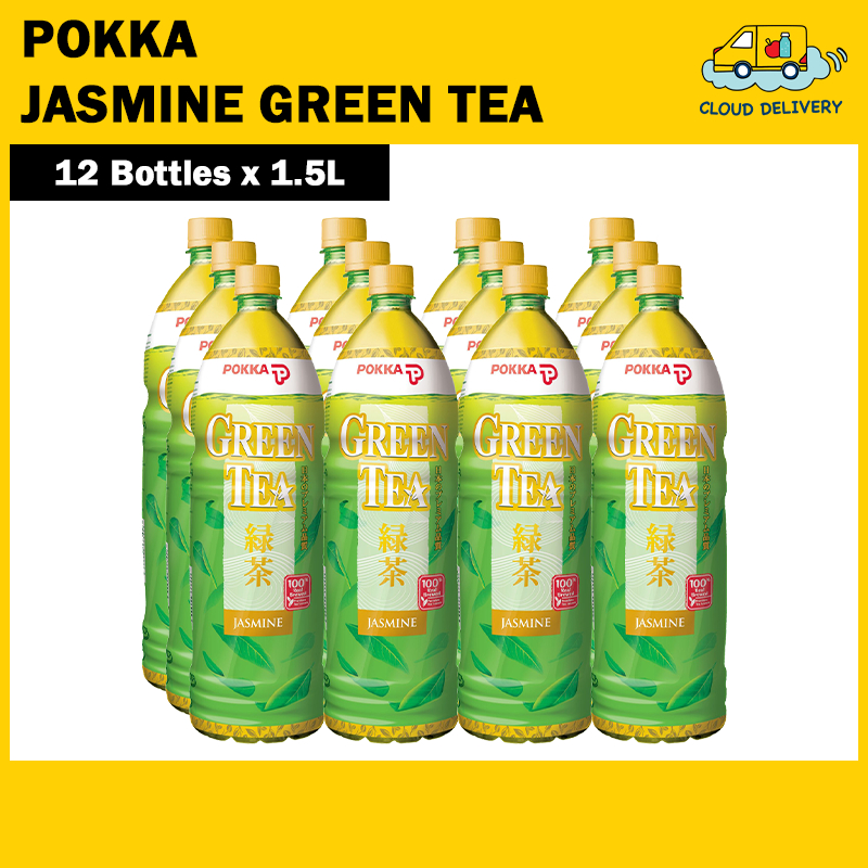 Pokka Tea (12 x 1.5L) [Green Tea/Lemon Tea/Peach Tea/Oolong Tea ...