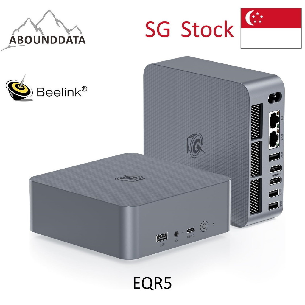 Beelink EQR5 mini PC, AMD Ryzen™ 5 Pro 5650U or AMD Ryzen™ 7 5825U ...