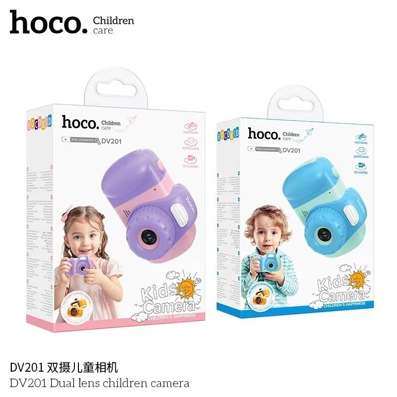 HOCO DV201 High-Definition Mini Dual Camera instant Cameras, Children's ...