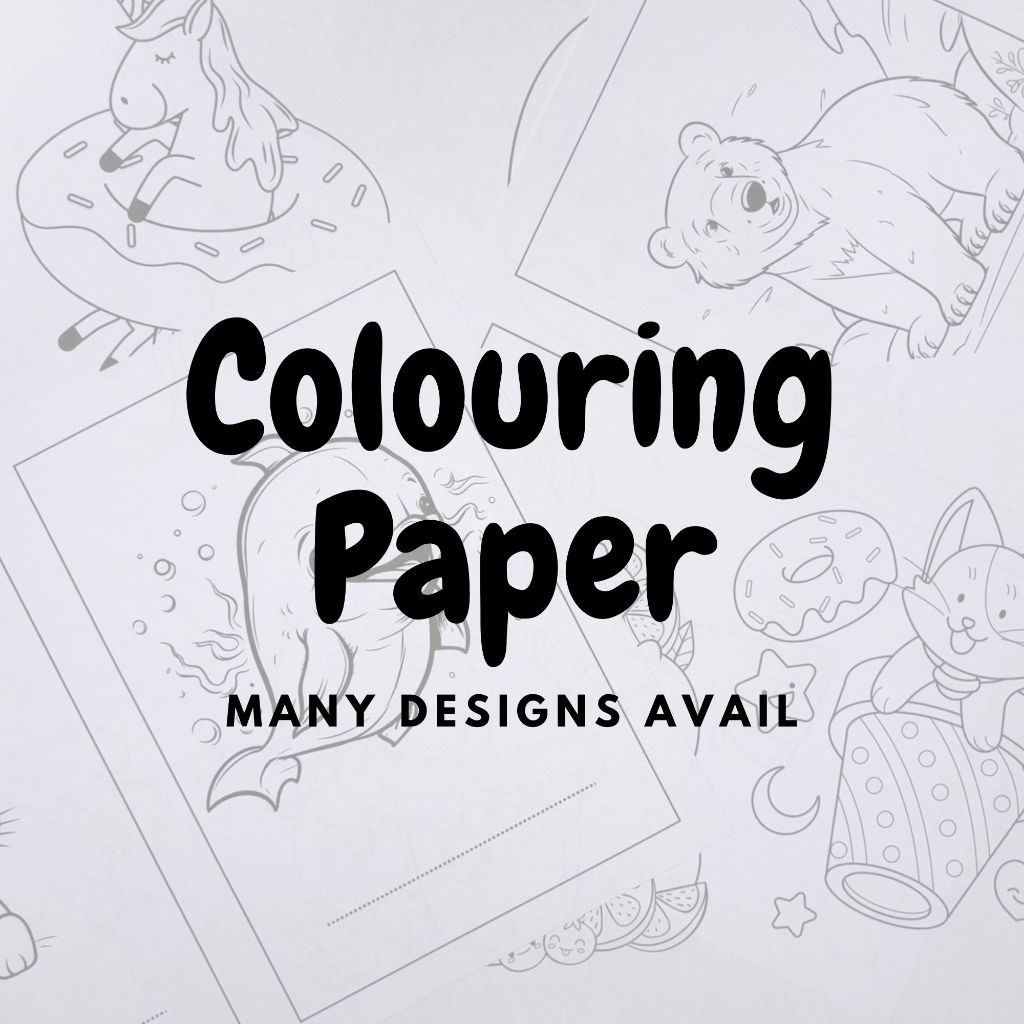 Kids / Children Colouring Paper A4/A5 80/100gsm 20/50/100 sheets ...