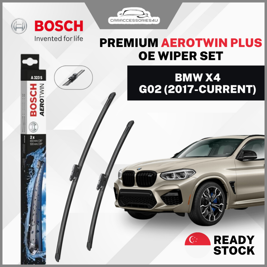 Bosch Wiper Set for BMW X4 G01 | OE Series Premium Car Windscreen Wiper ...