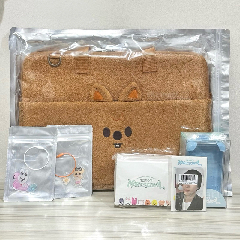 SG] INSTOCK Stray Kids Busan SKZOO Mini Tube 10cm Carrier Laptop