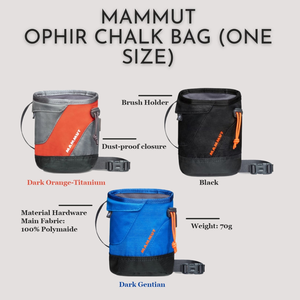 Mammut ophir chalk bag hotsell