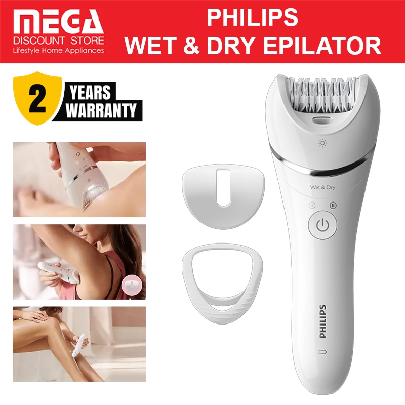 PHILIPS BRE700 WET & DRY CORDLESS EPILATOR | Shopee Singapore