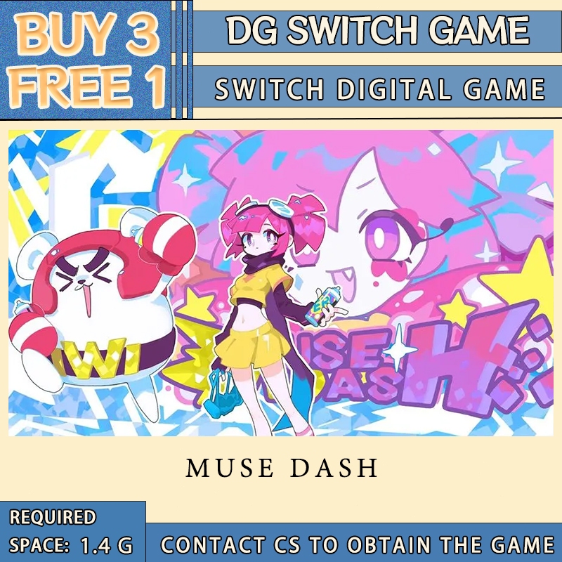 Muse Dash Nintendo Switch Digital Game （BUY 3 FREE 1) | Shopee Singapore