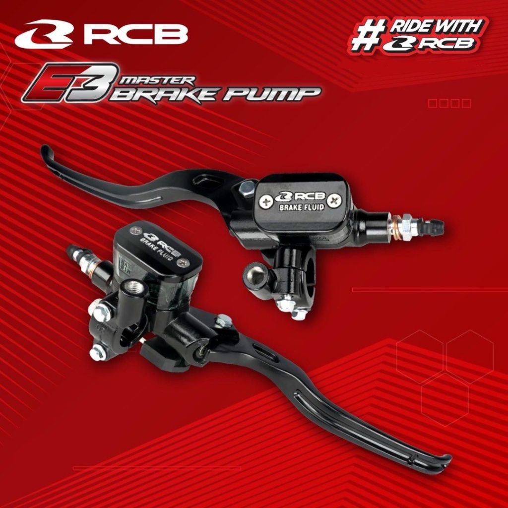 RCB Racing Boy BRAKE Master Pump E3 (12.7mm / 14mm) Universal SNIPER150 ...