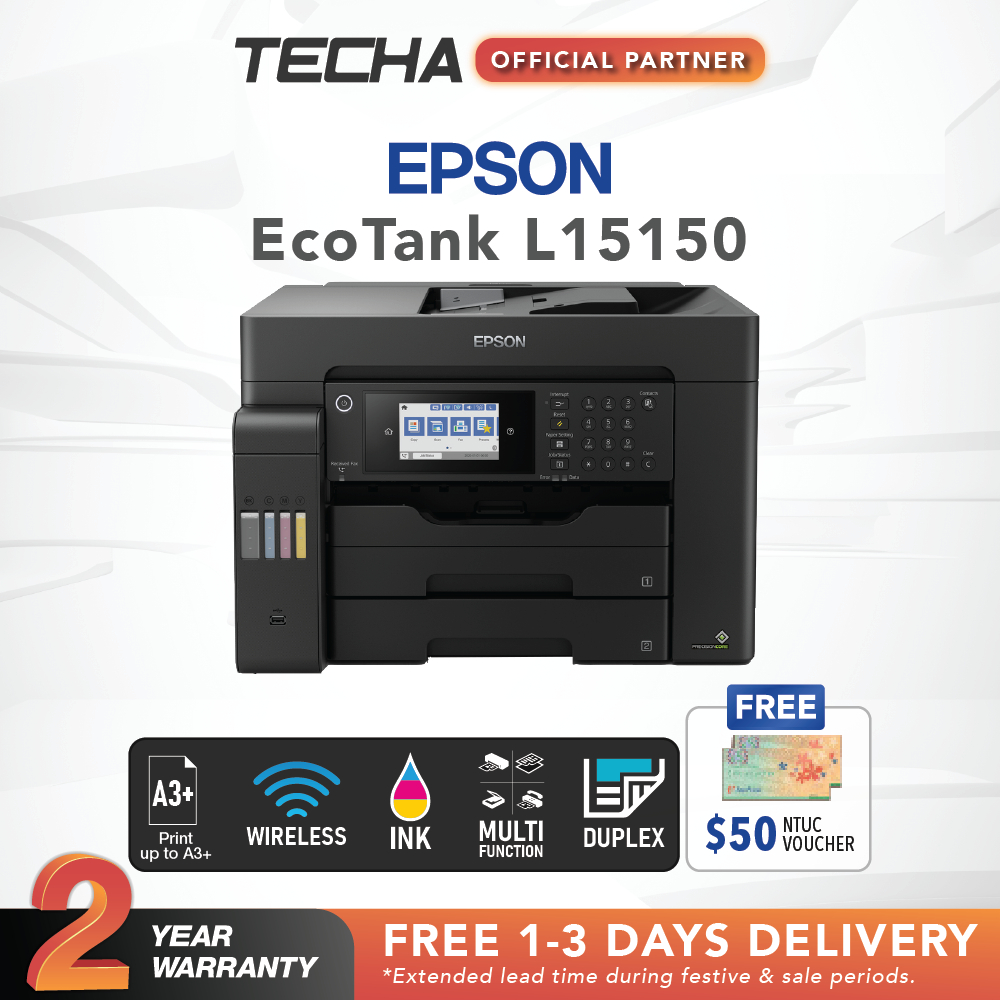 Epson EcoTank L15150 A3 Wi-Fi Duplex All-in-One Ink Tank Printer ...