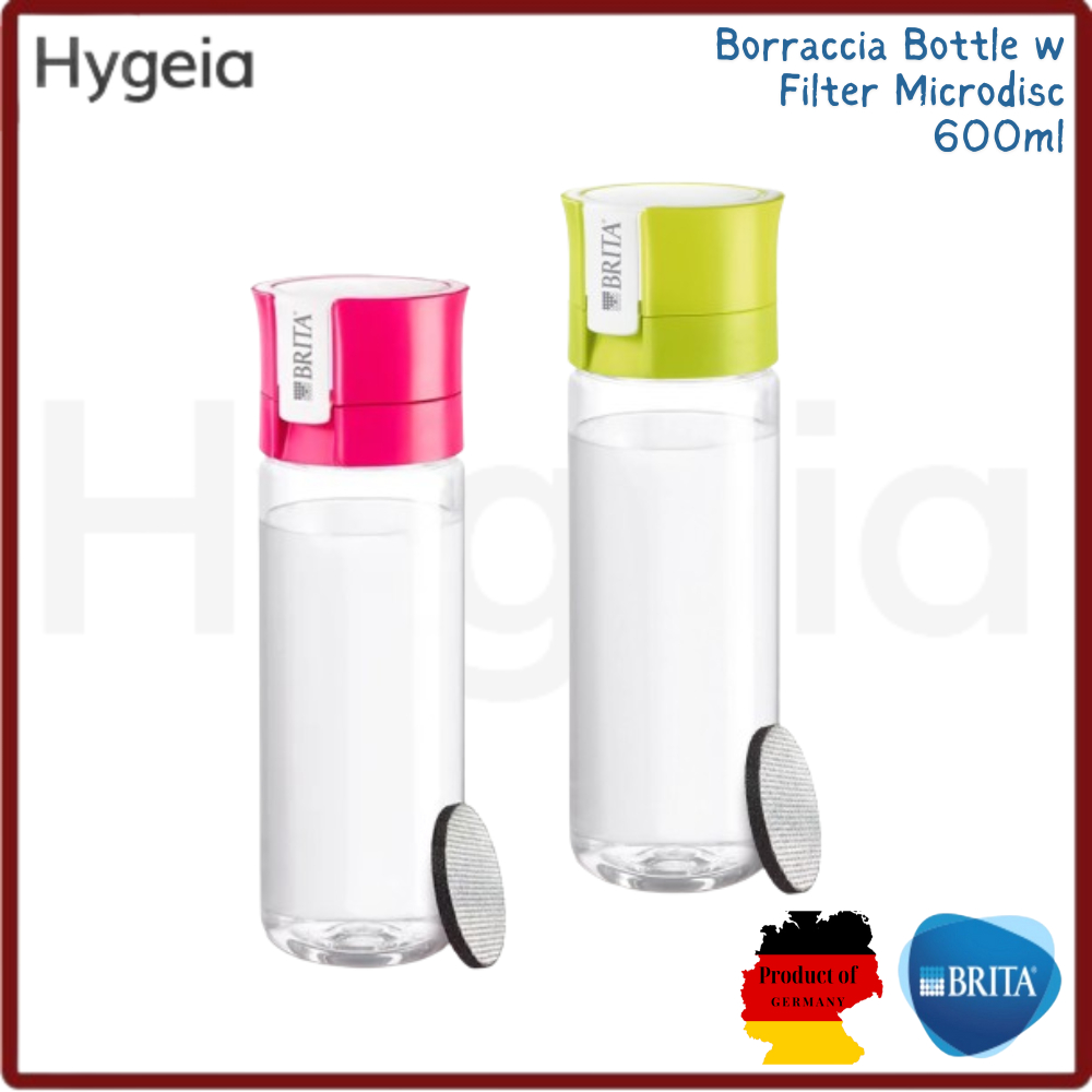Bottiglia con filtro Dafi Soft 0,5 l, rosa