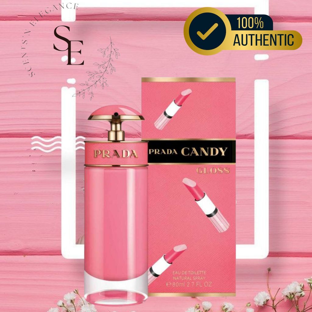 PRADA CANDY GLOSS EDT 80ML Best Perfume Gift for Her Shopee Singapore