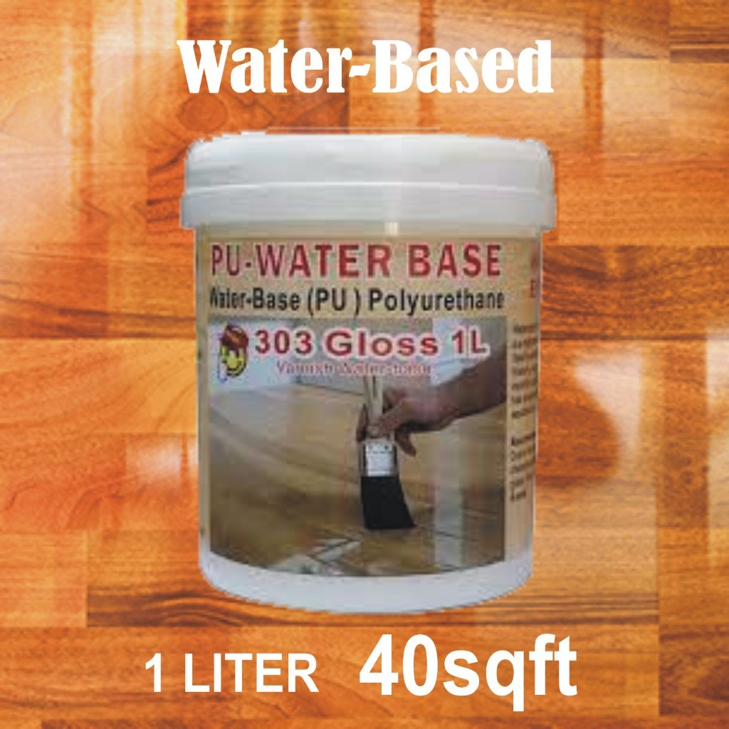 ( 1L ) PU WATER BASED WOOD VARNISH ( GLOSS ) PU COAT WATER BASE ...