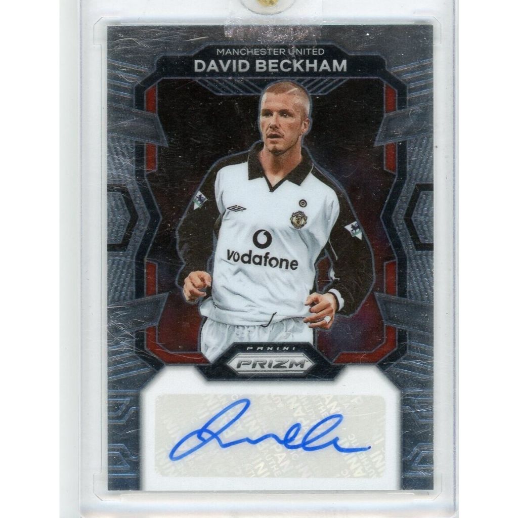 2023-24 Panini Prizm Premier League David Beckham Auto Manchester 