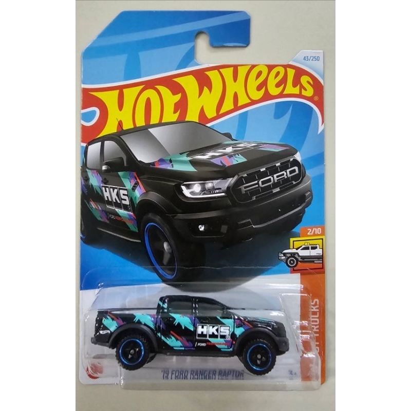 Hot Wheels Mattel HKS Ford Ranger Raptor Mainline Diecast Vehicle Toy ...