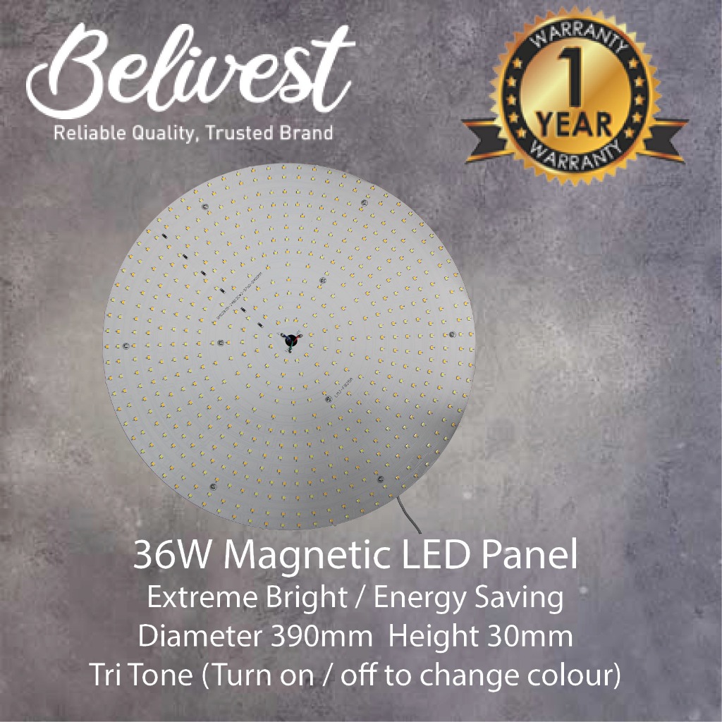(WAREHOUSE SALES) LED Ceiling Light 36W Extreme Bright LED Panel ...