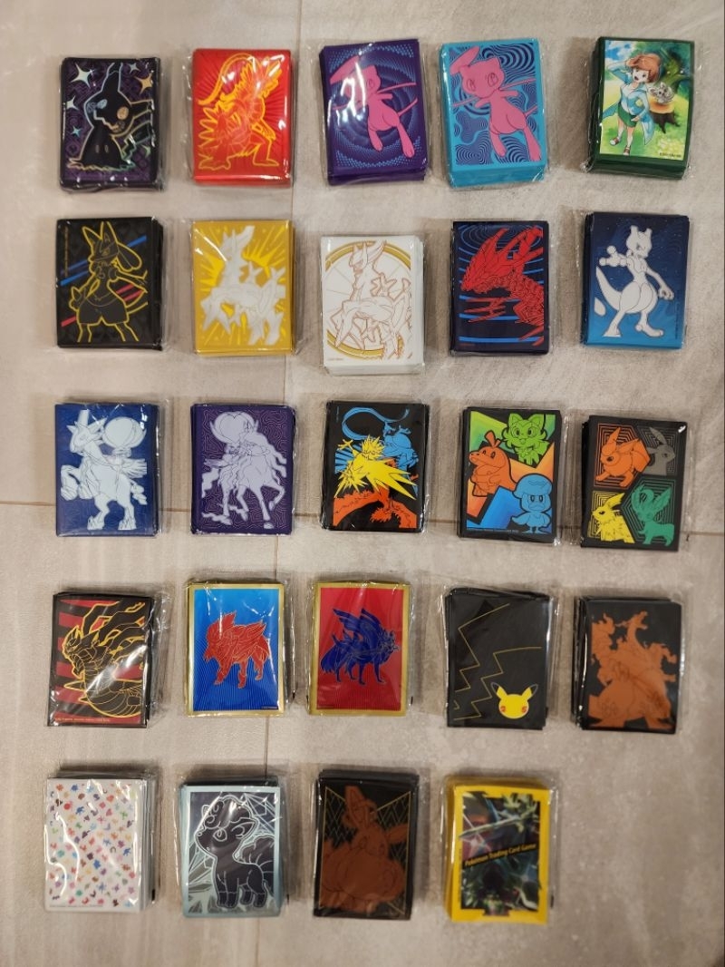 Pokemon TCG ETB Elite Trainer Box Card Sleeves (65 sleeves per set) |  Shopee Singapore