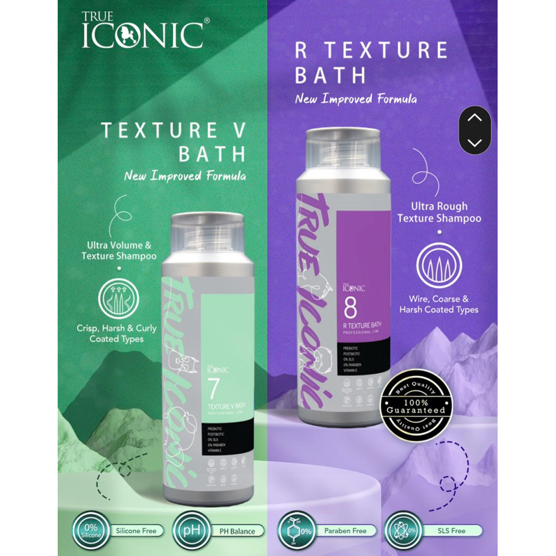 True Iconic Texture V Bath / R Texture Bath Shampoo | Shopee Singapore