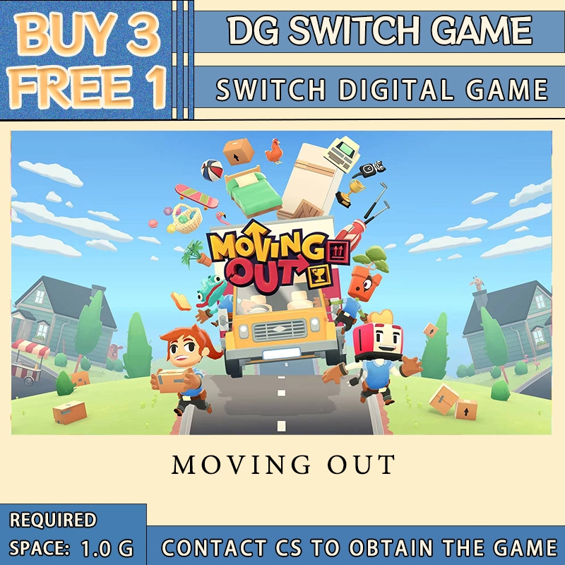 Moving Out Nintendo Switch Digital Game （BUY 3 FREE 1) | Shopee Singapore