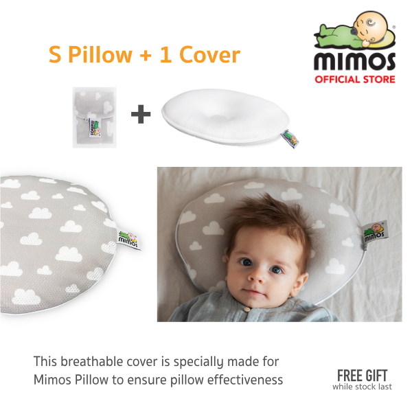 Mimos Baby Pillow Size S Newborn 6m Head Diameter 36 46cm Anti Flat Head Pillow