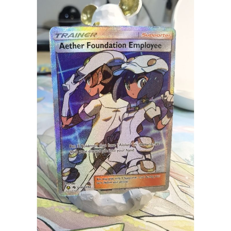Aether Foundation Employee - SV81/SV94 - Full Art Ultra RareHidden ...